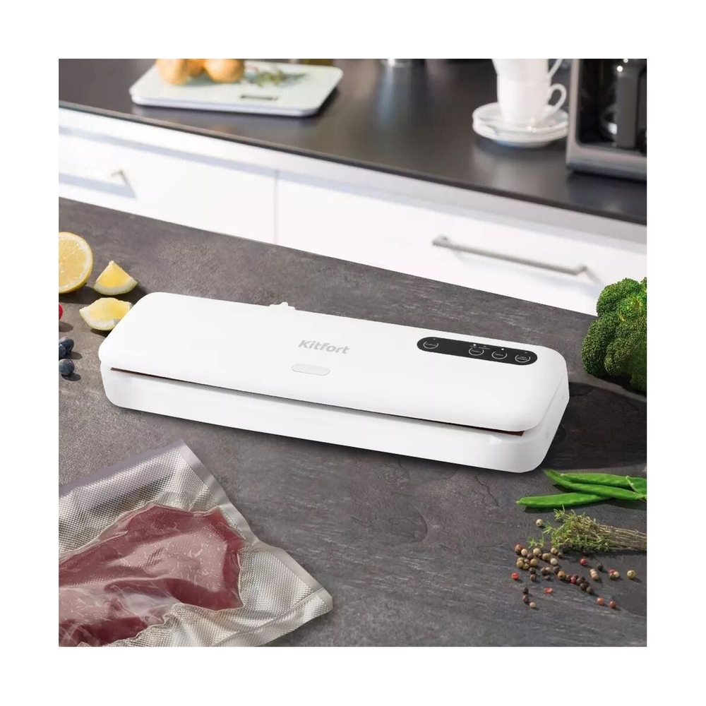 Вакууматор Kitfort КТ-1509-2 белый - фото 5