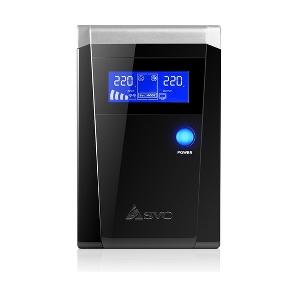 Источники бесперебойного питания SVC V-1500-F LCD - фото 2