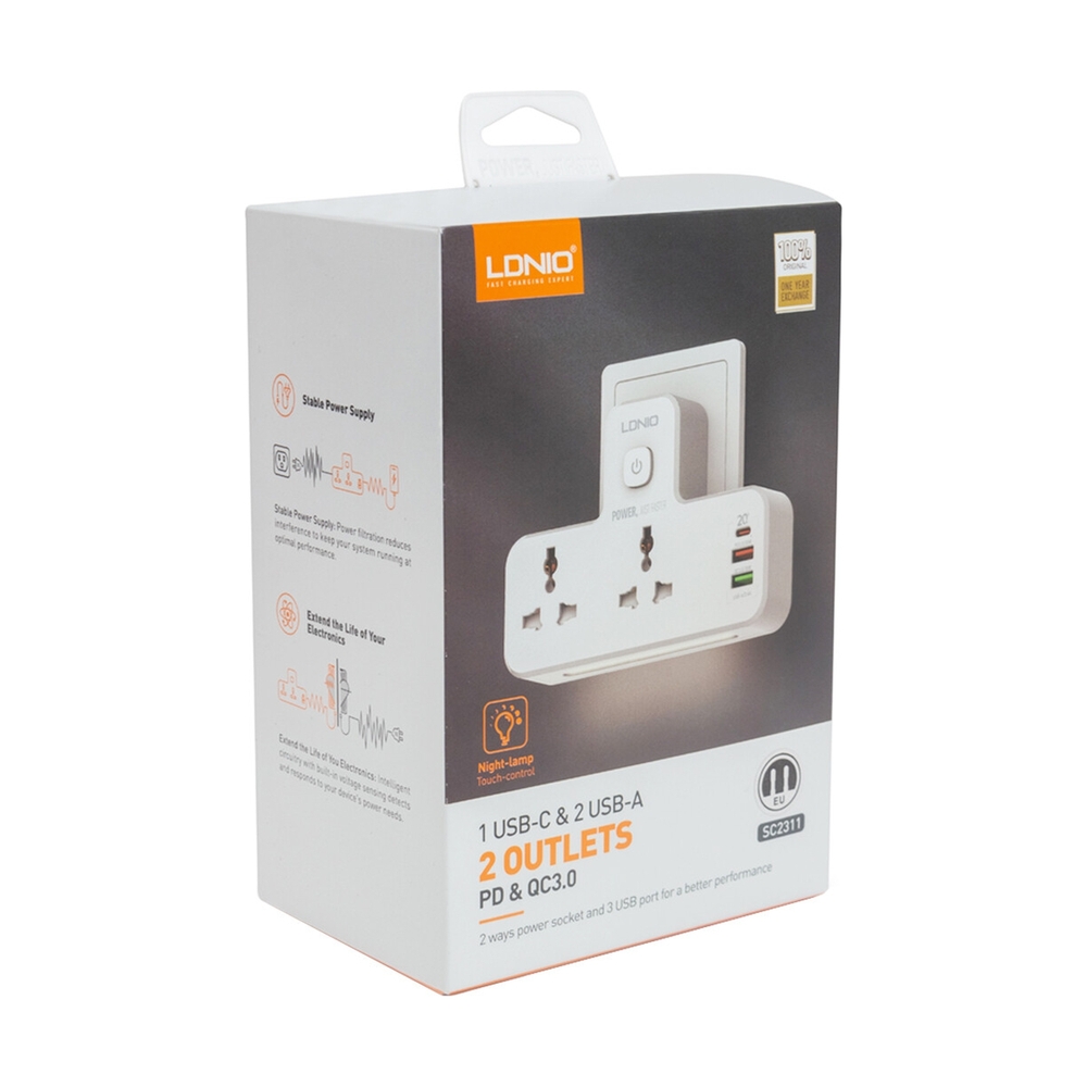 Сетевой фильтр LDNIO Universal SC2311 - фото 4