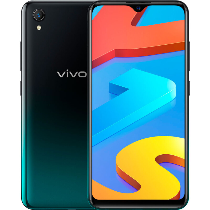 Смартфон ViVO Y1S Olive Black - фото