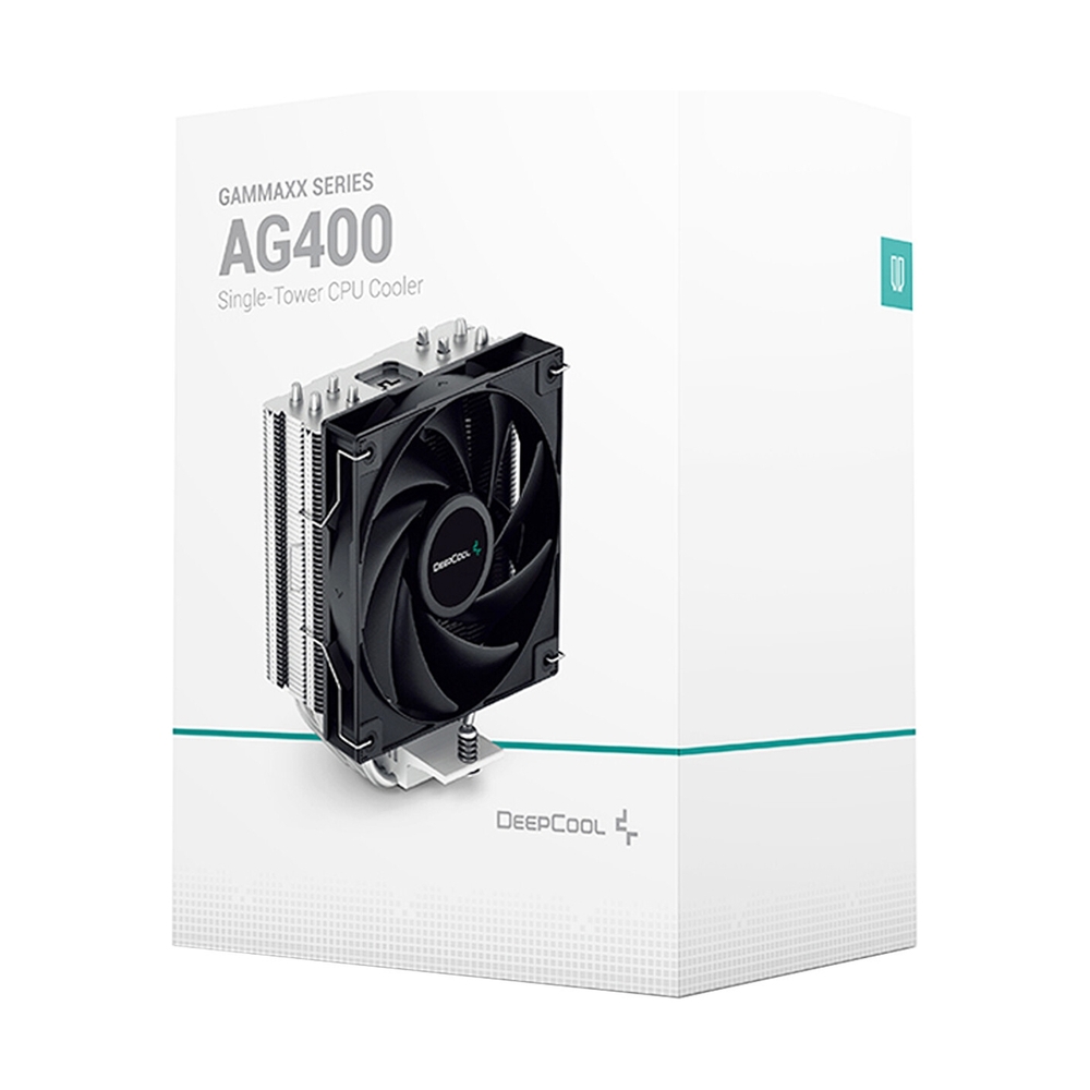 Вентилятор для процессора DeepCool AG400 (R-AG400-BKNNMN-G-1) - фото 4