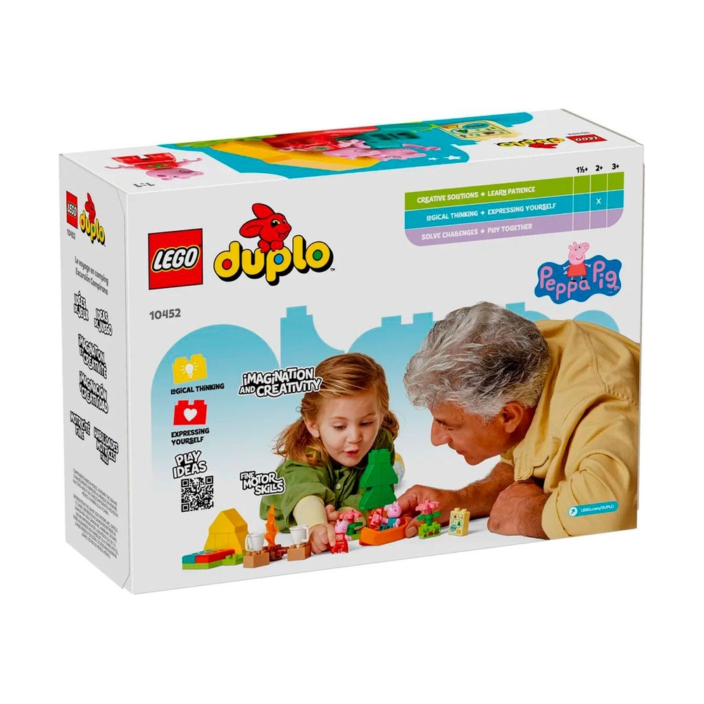 Конструктор Lego 10452 Дупло Поездка на природу Свинки Пеппы - фото 5