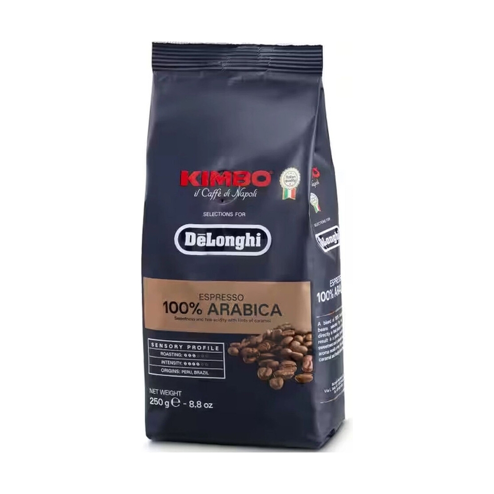 Кофе в зернах Delonghi DLSC612 Arabica 250 гр - фото
