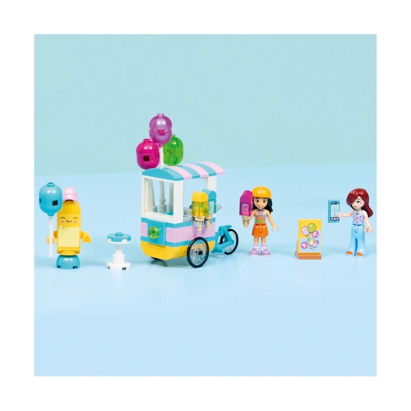 Конструктор Lego 42692 Подружки Прилавок с мороженым и шариками - фото 6