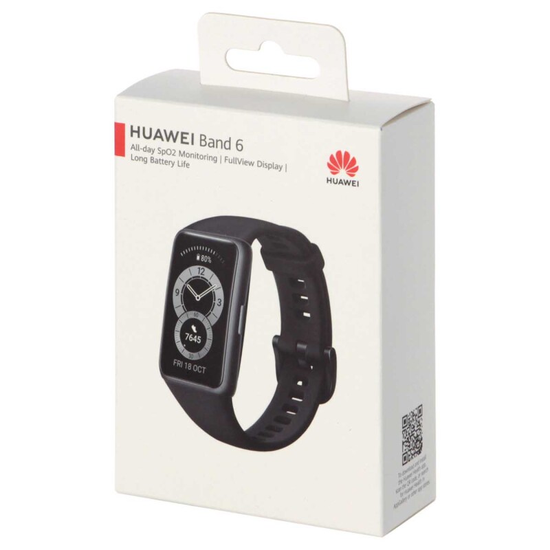 Фитнес браслет Huawei Band 6 FRA-B19 Graphite Black: купить по низкой ...