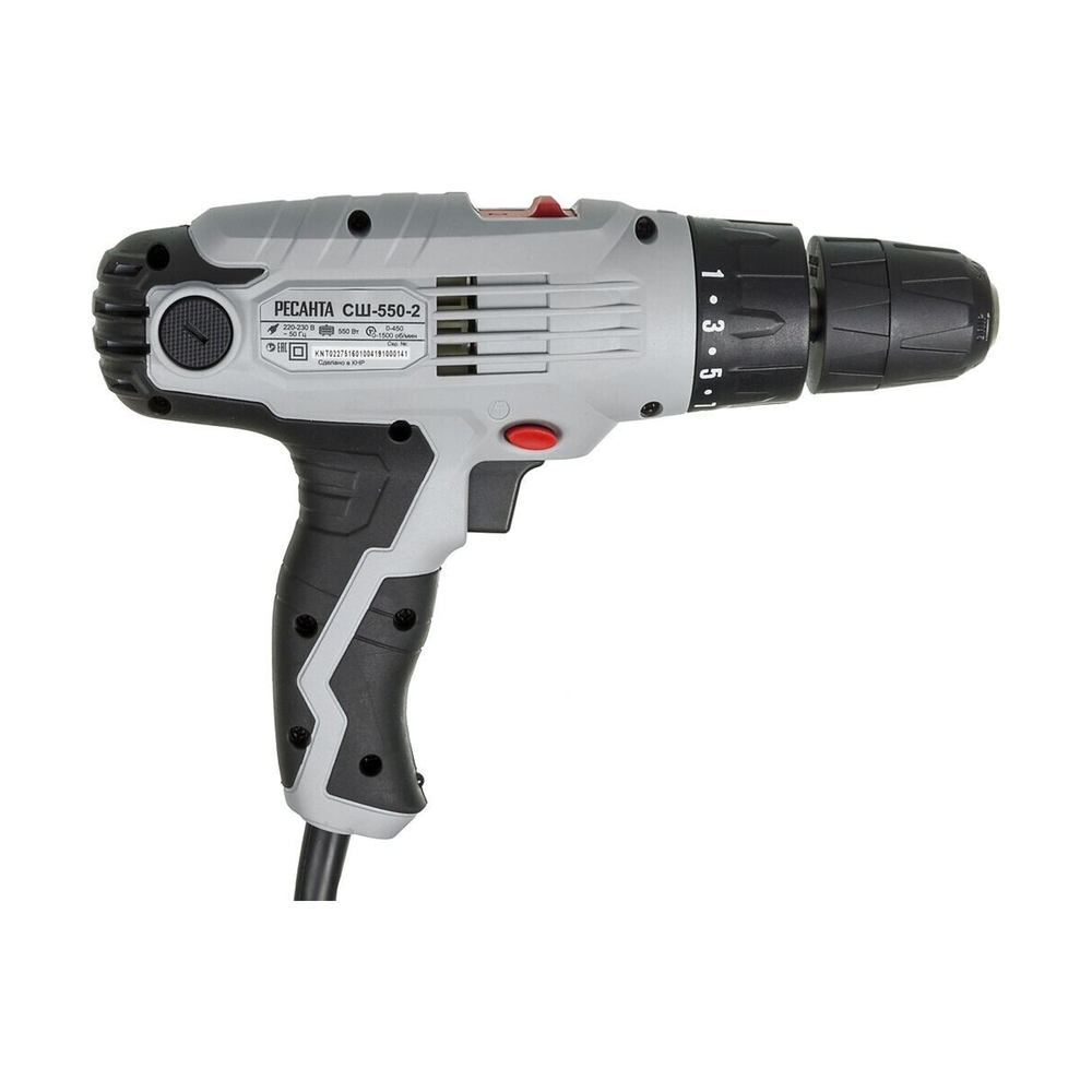 Сетевой шуруповерт СШ-550/2 Ресанта шт. - фото 4