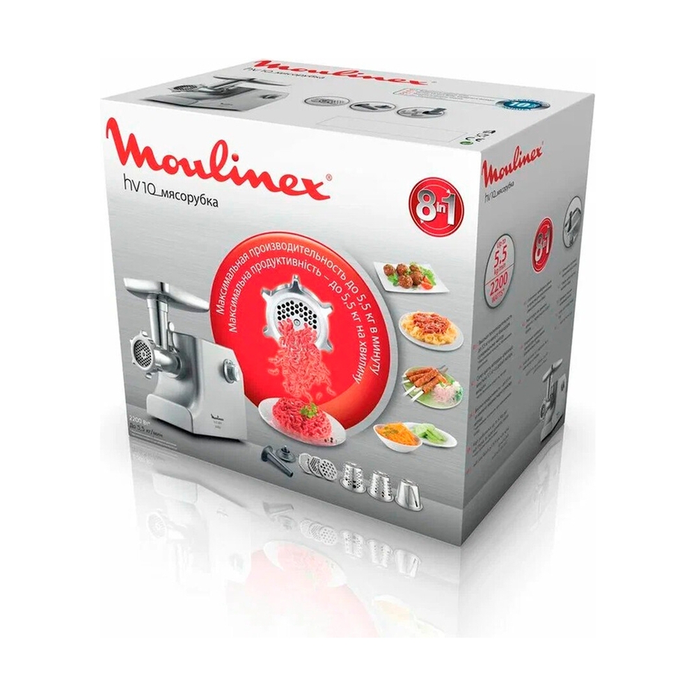 Мясорубка Moulinex HV10 ME-858D32 - фото 13