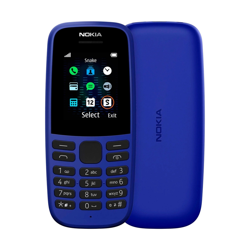 Мобильный телефон Nokia 105 DS Blue - фото