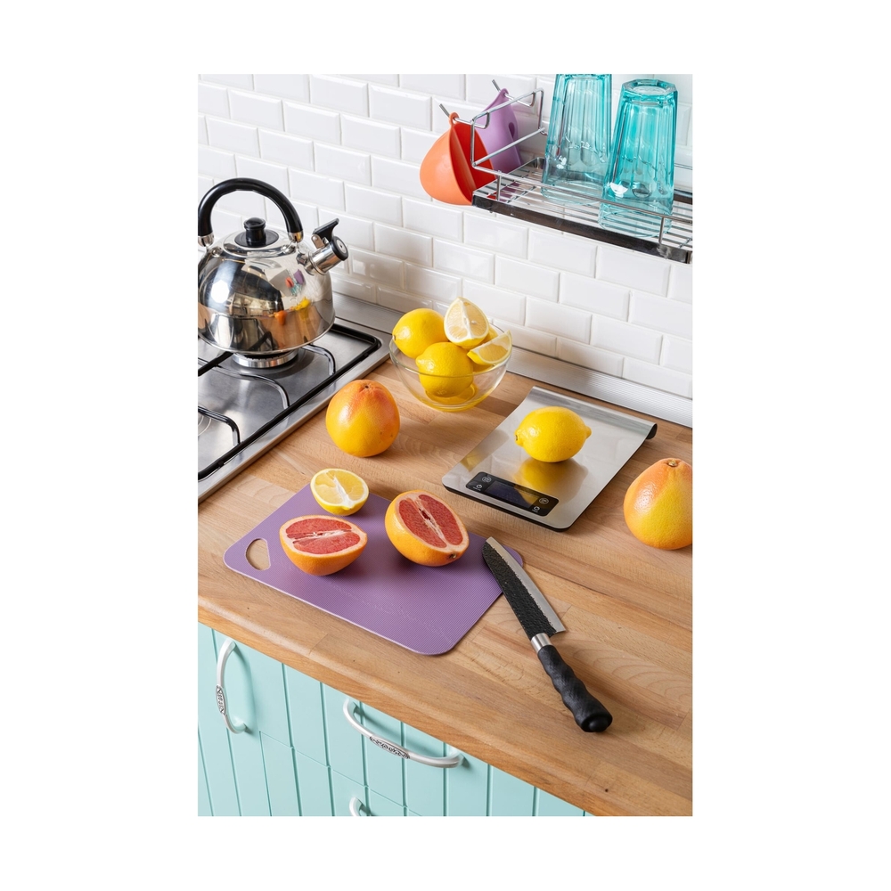 Набор досок разделочных пластиковых, 4 шт, 29*19*0,2 см, цвет в ассортименте MARMITON /60/20 - фото