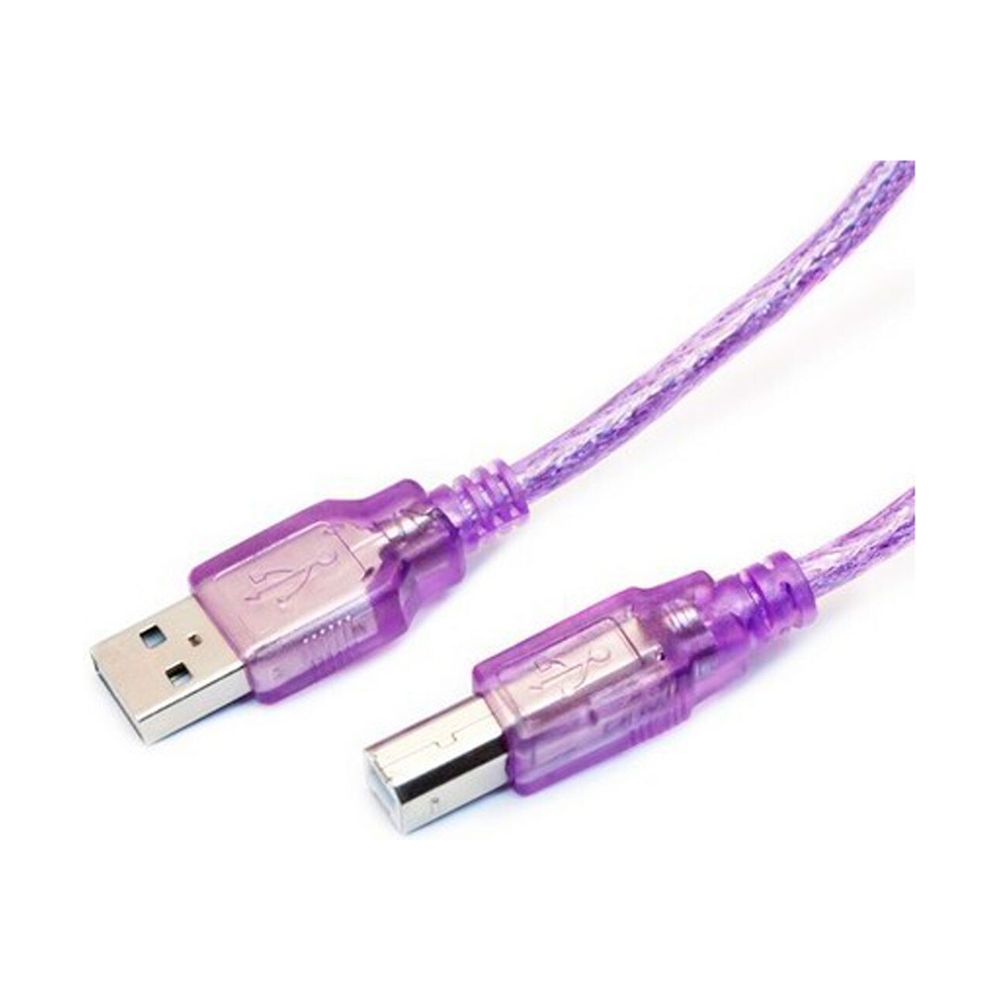 Кабель HP invent USB 2.0 (type A-B) Violet 5 m original - фото