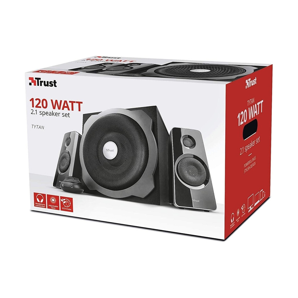 Акустическая система Trust Tytan, Black (19019) - фото 5
