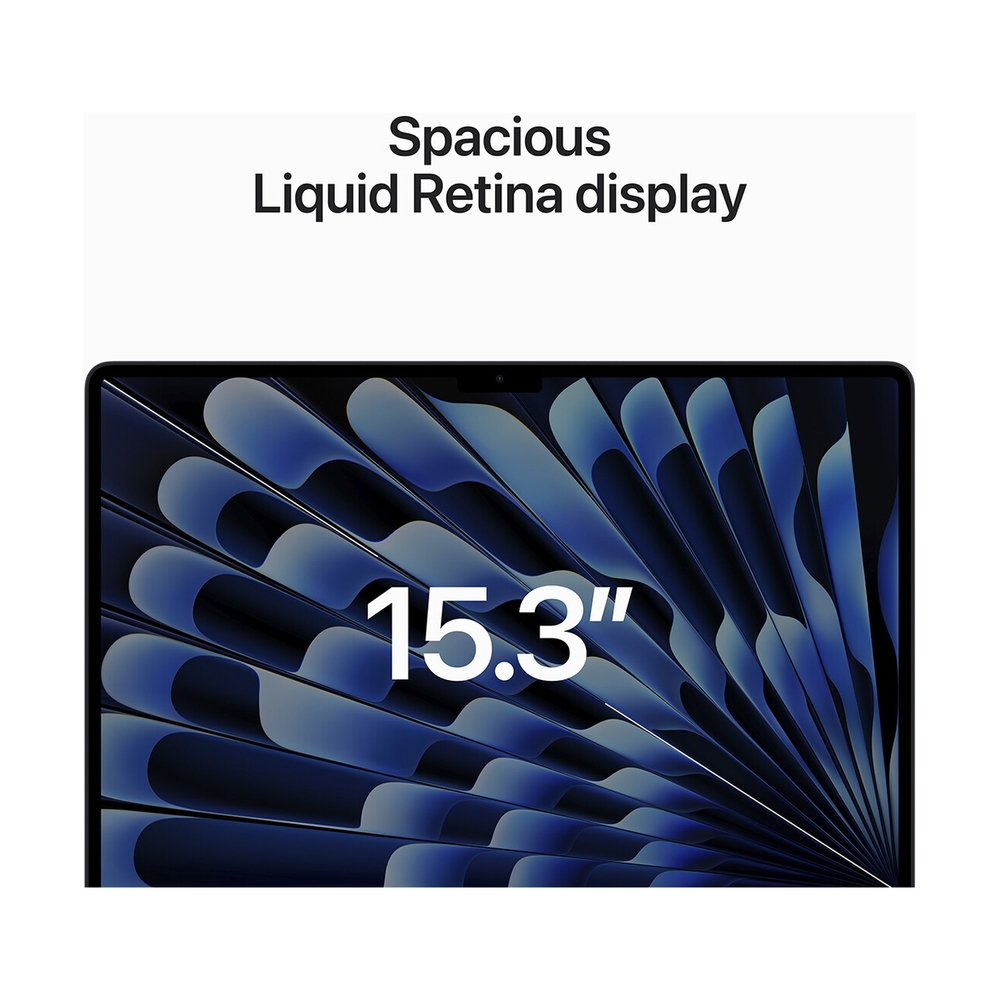 Apple MacBook Air 15 / M2 / 8 Gb / 256 Gb / 15.3" / Midnight (MQKW3) - фото 5