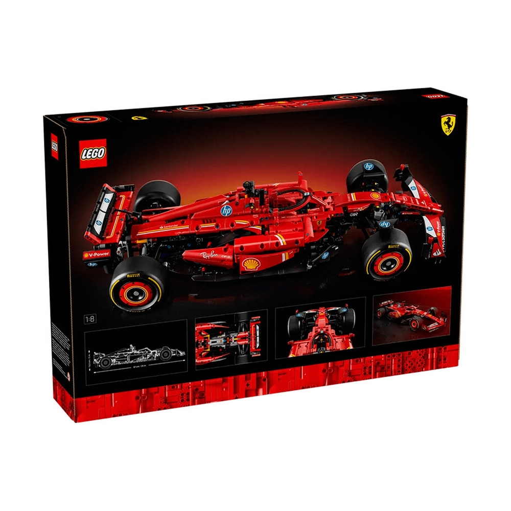 Конструктор Lego Ferrari SF-24 F1 Техник Болид 42207 - фото 8