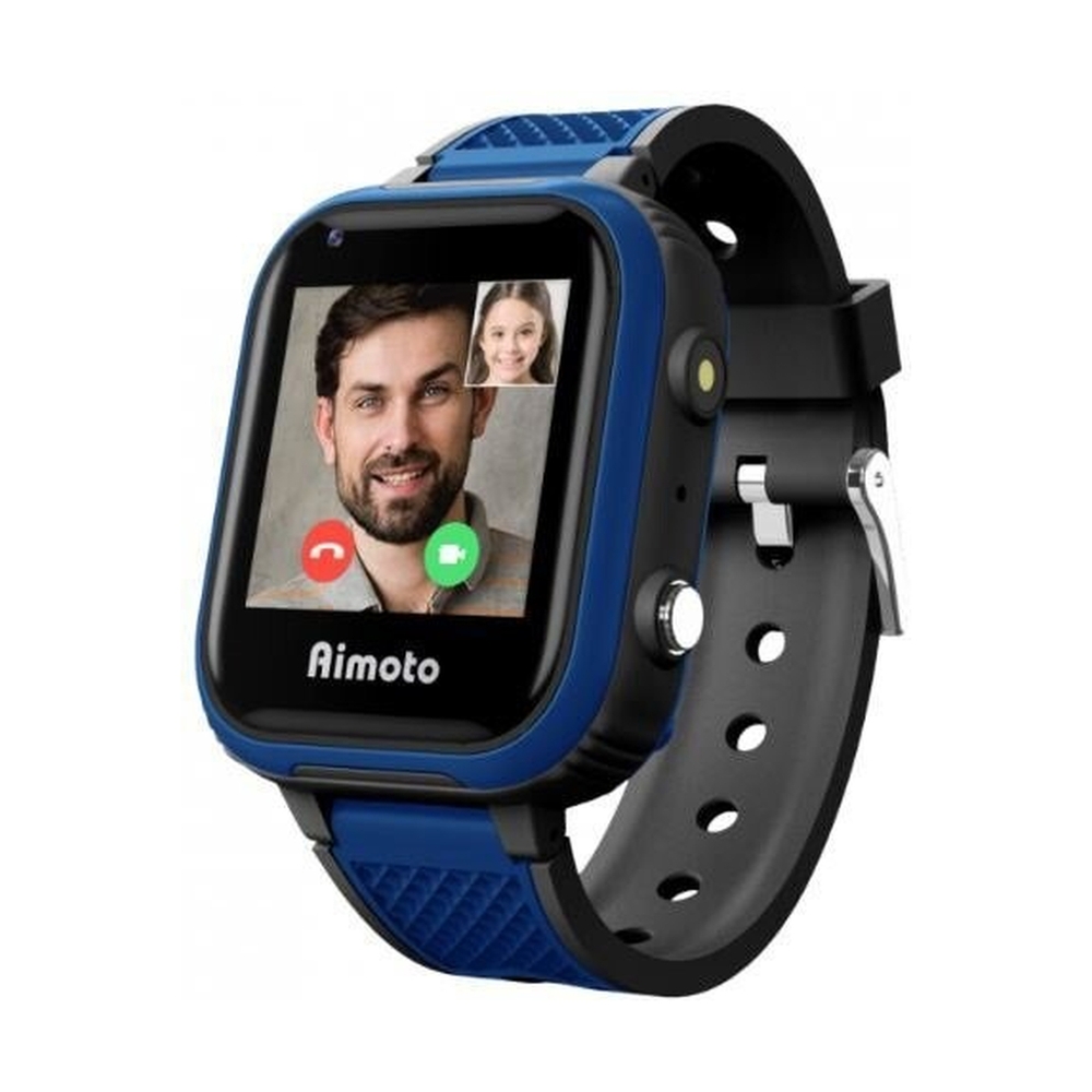 Детские смарт-часы Aimoto Pro Indigo 4G черный - фото
