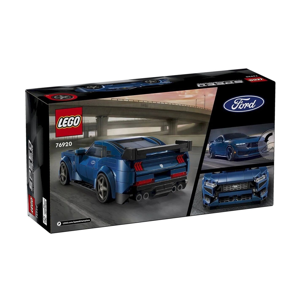 Конструктор Lego 76920 Speed Champions Ford Mustang Dark Horse - фото 12