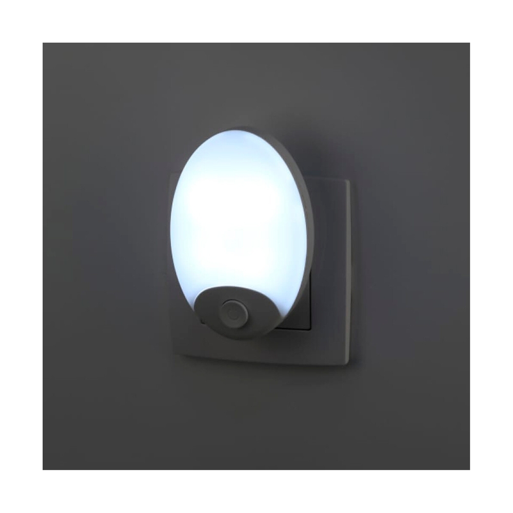 Ночник-светильник ЭРА NN-623-SW-W с выкл. белый - фото 3