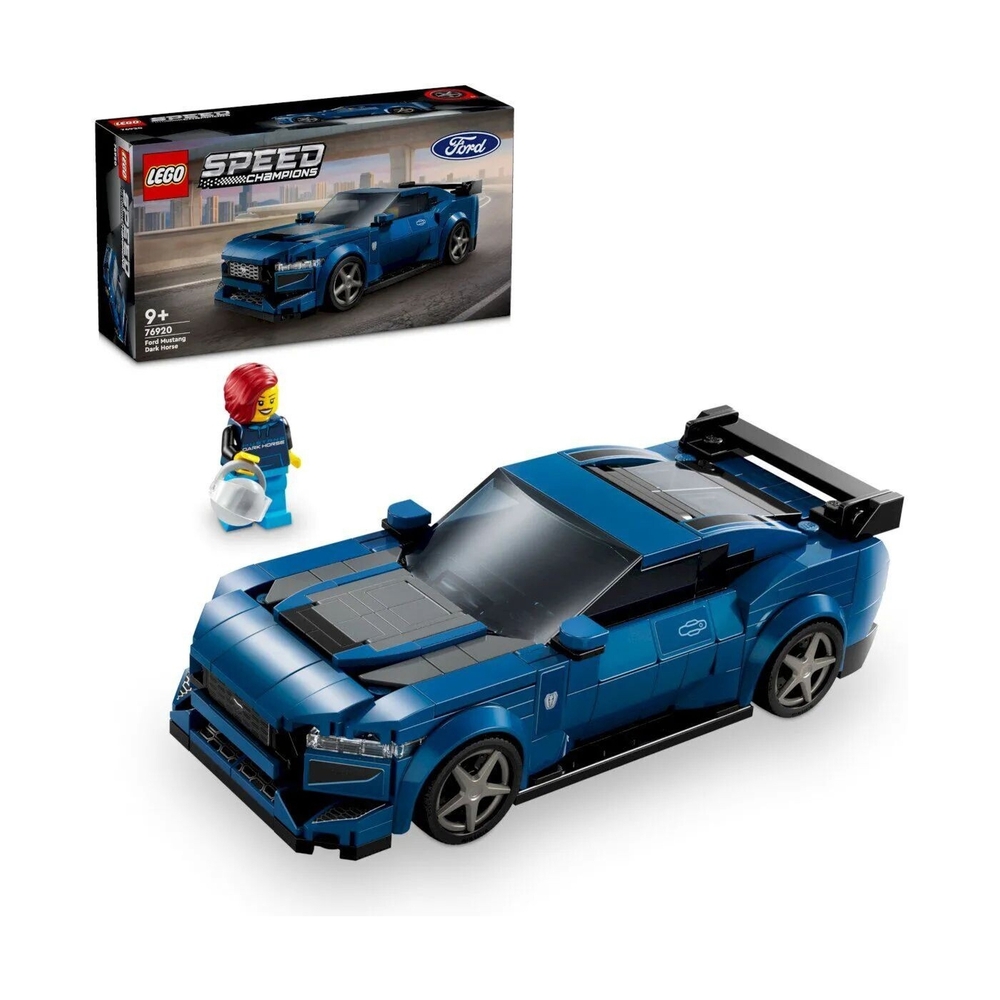 Конструктор Lego 76920 Speed Champions Ford Mustang Dark Horse - фото