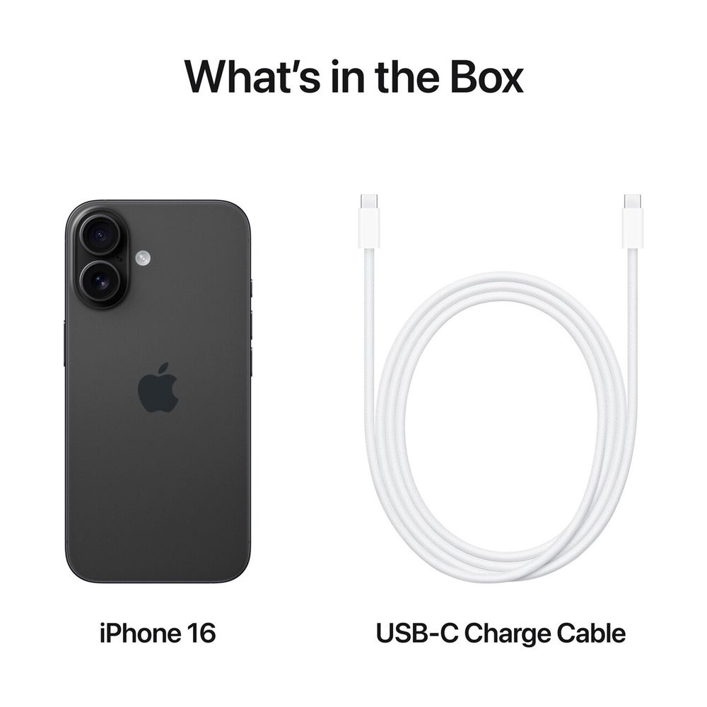 Apple iPhone 16 128GB Black MYE73HX/A - фото 9