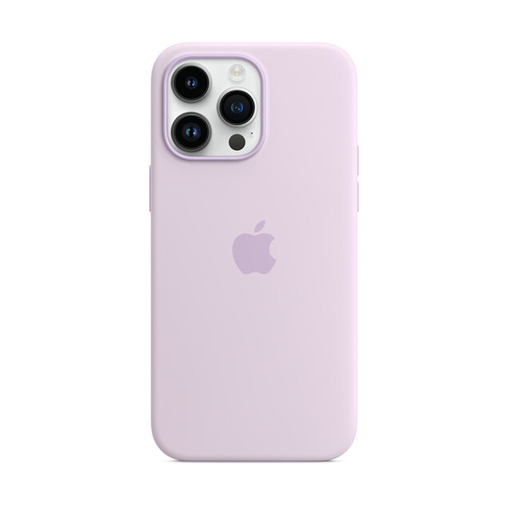Чехол iPhone 14 Pro Max Silicone Case with MagSafe - Lilac - фото