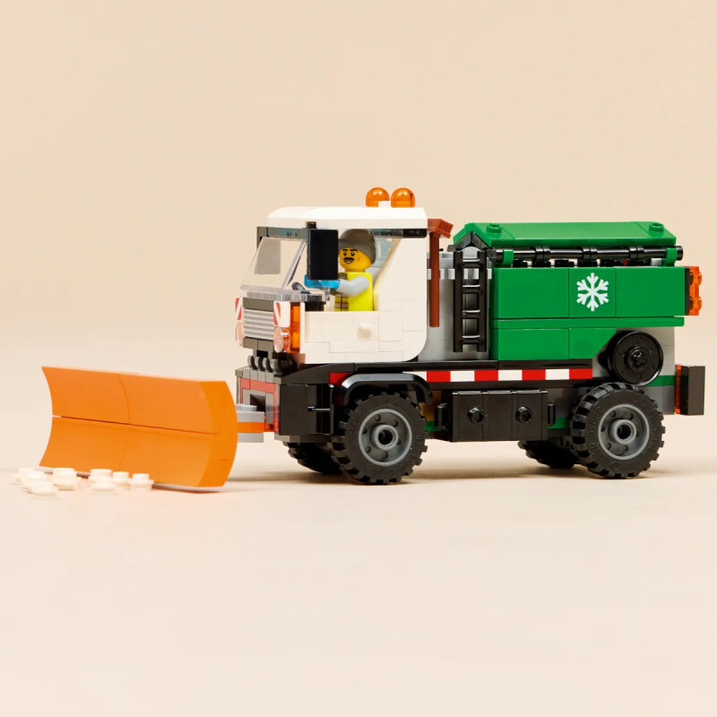 Конструктор Lego 60490 Город Снегоуборочная машина - фото 3