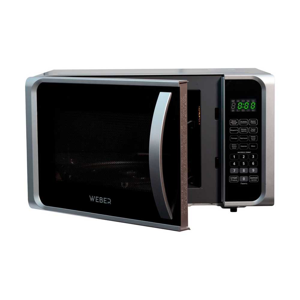 Микроволновая печь WEBER WBR23-800SL - фото 2