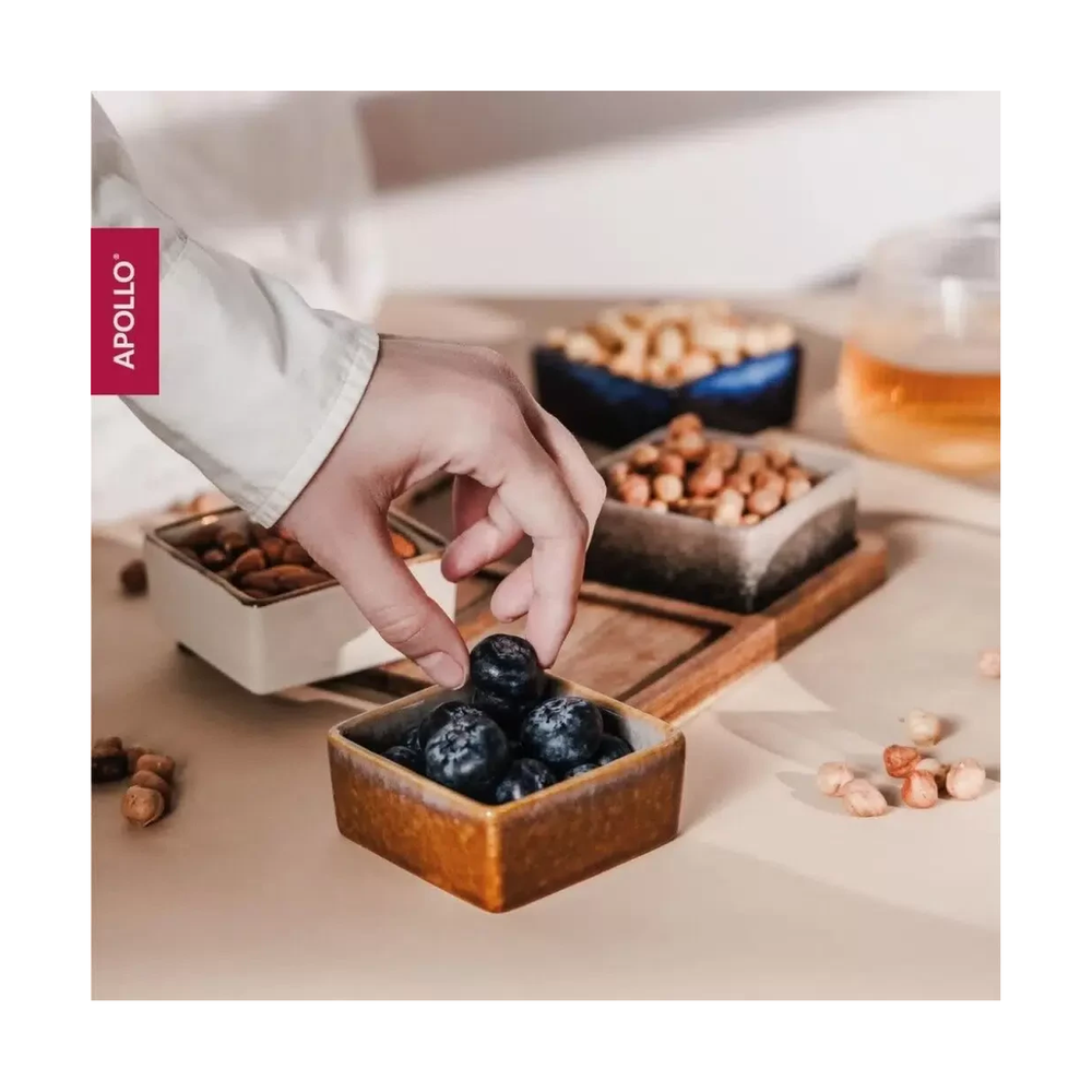 Менажницы 4 шт c подставкой Apollo Breeze BRZ-06 - фото 10