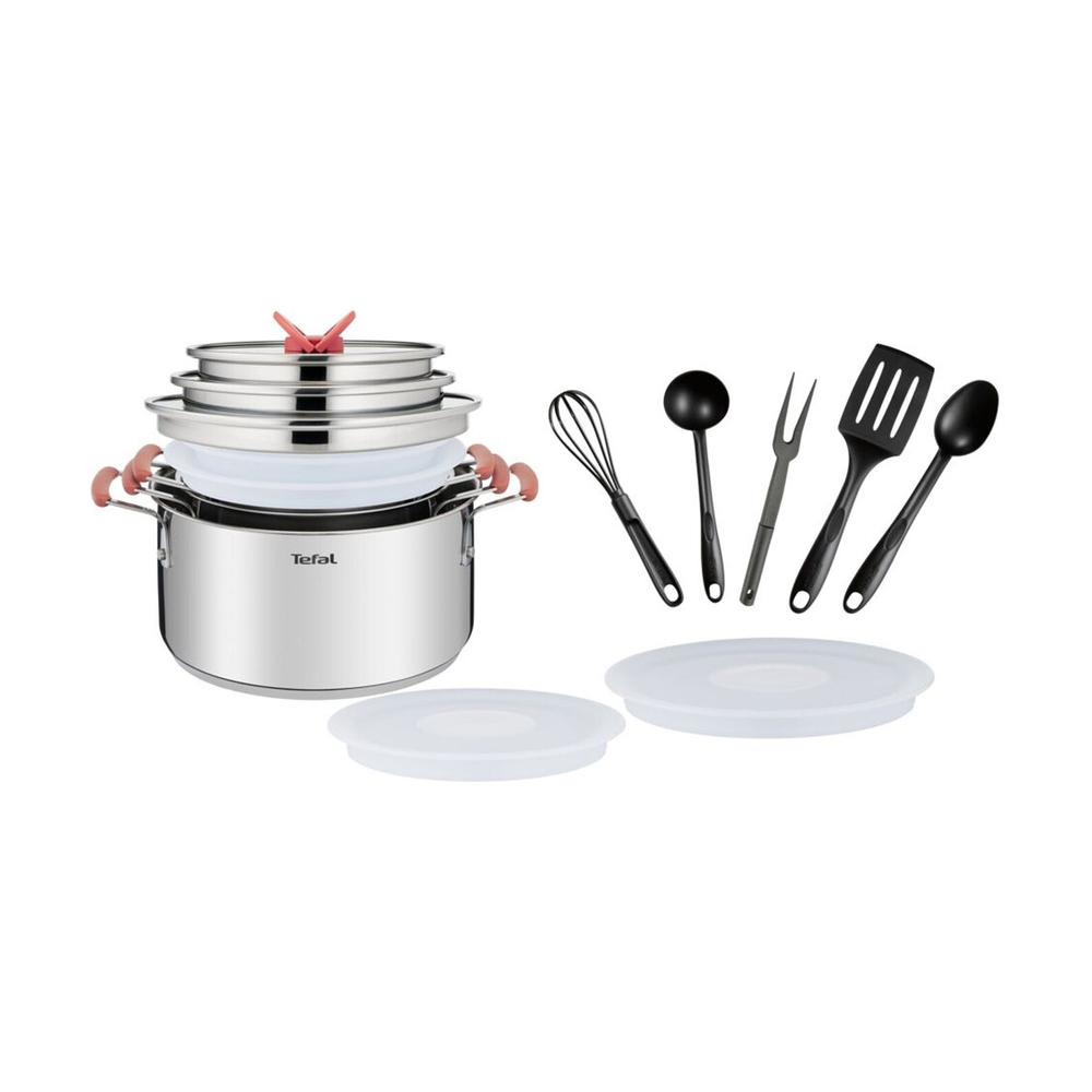 Посуда Tefal G720SD74 набор посуды Opti Space - фото