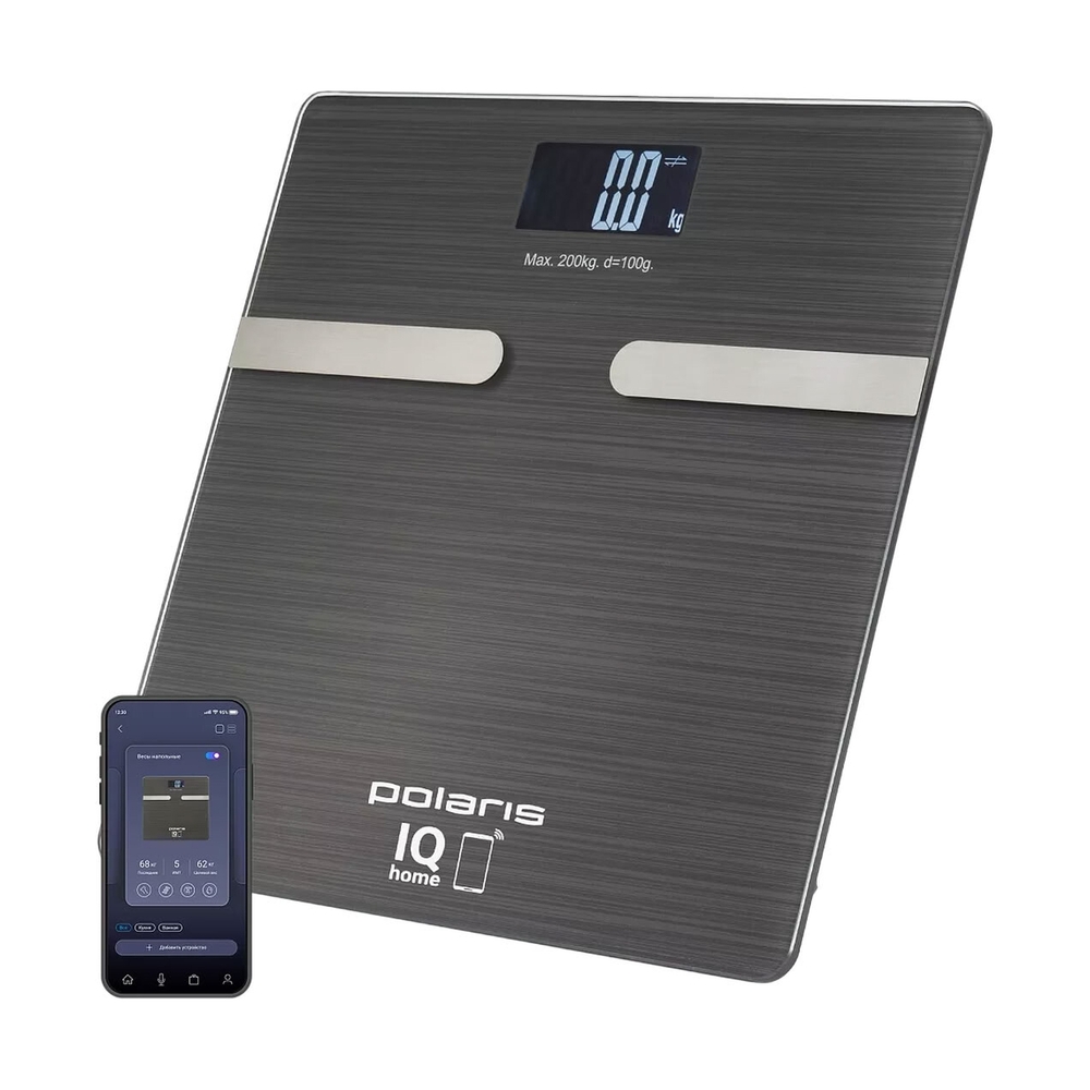 Весы Polaris PWS 1892 IQ Home Графитовый - фото 2