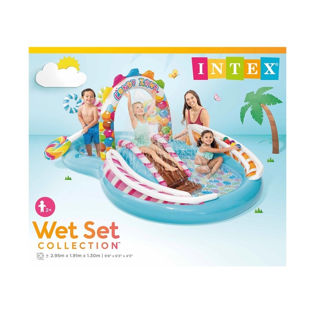 Детский надувной игровой бассейн Candy Zone INTEX, 57149NP - фото 2