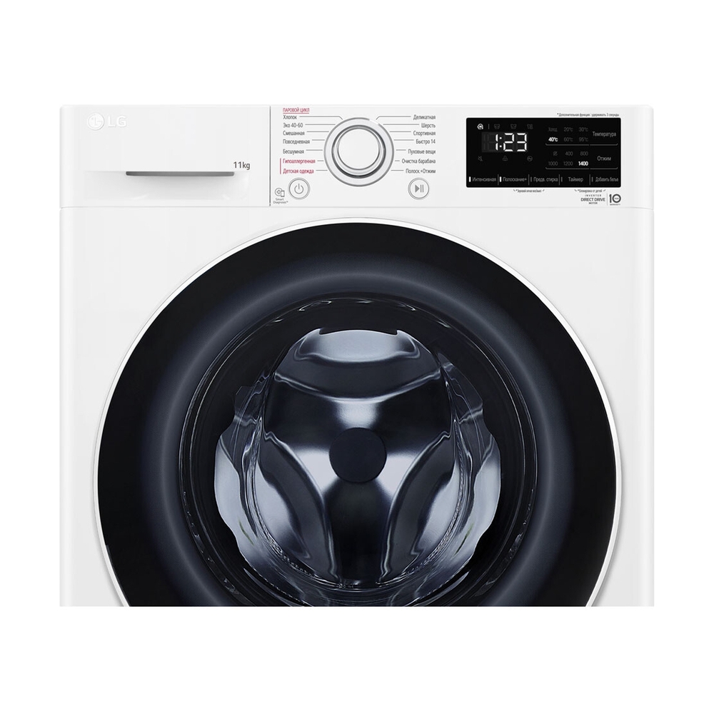 Стиральная машина LG F4V3ES6W - фото 4