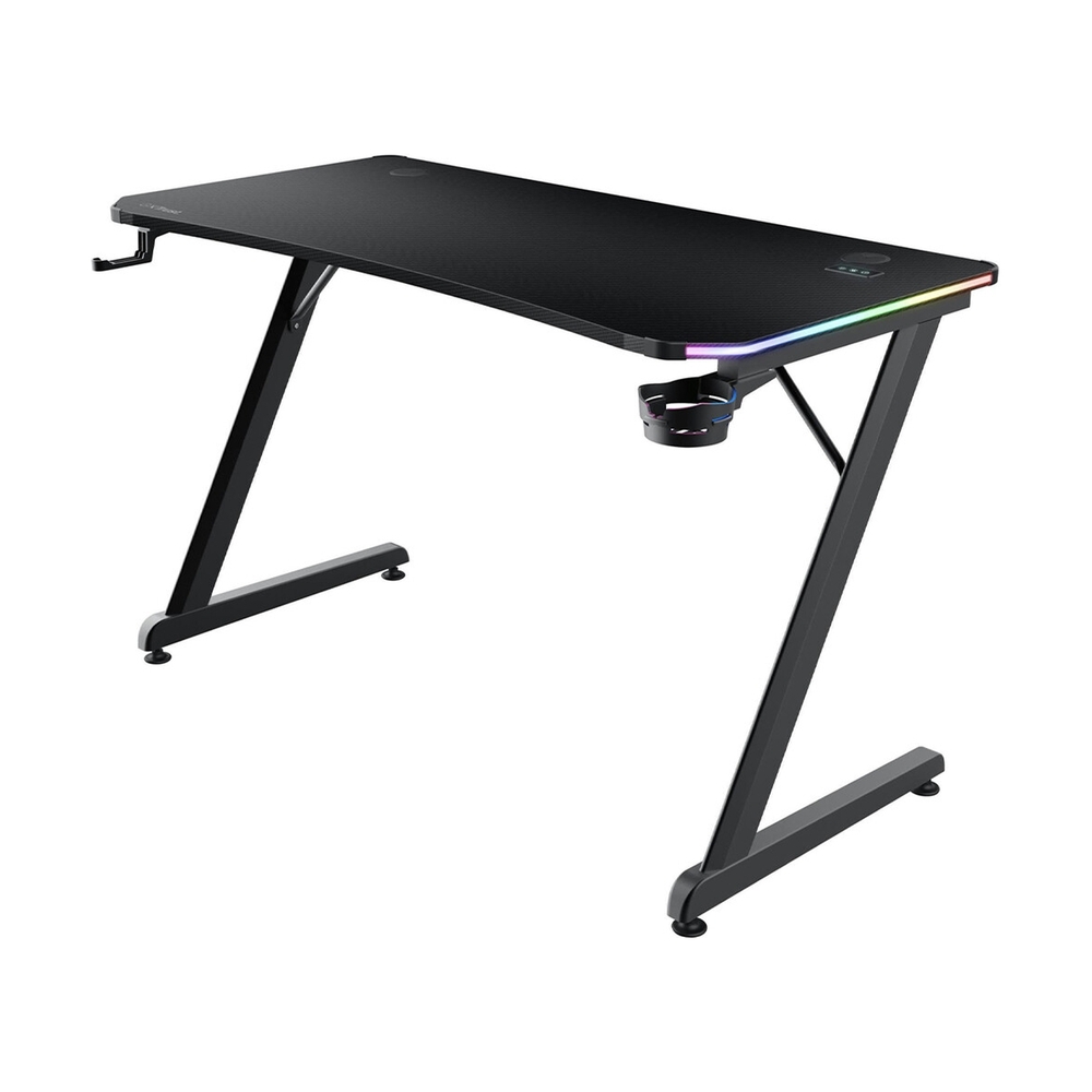 Стол Trust GXT 709W Luminus RGB Desk, Black (25184) - фото 2