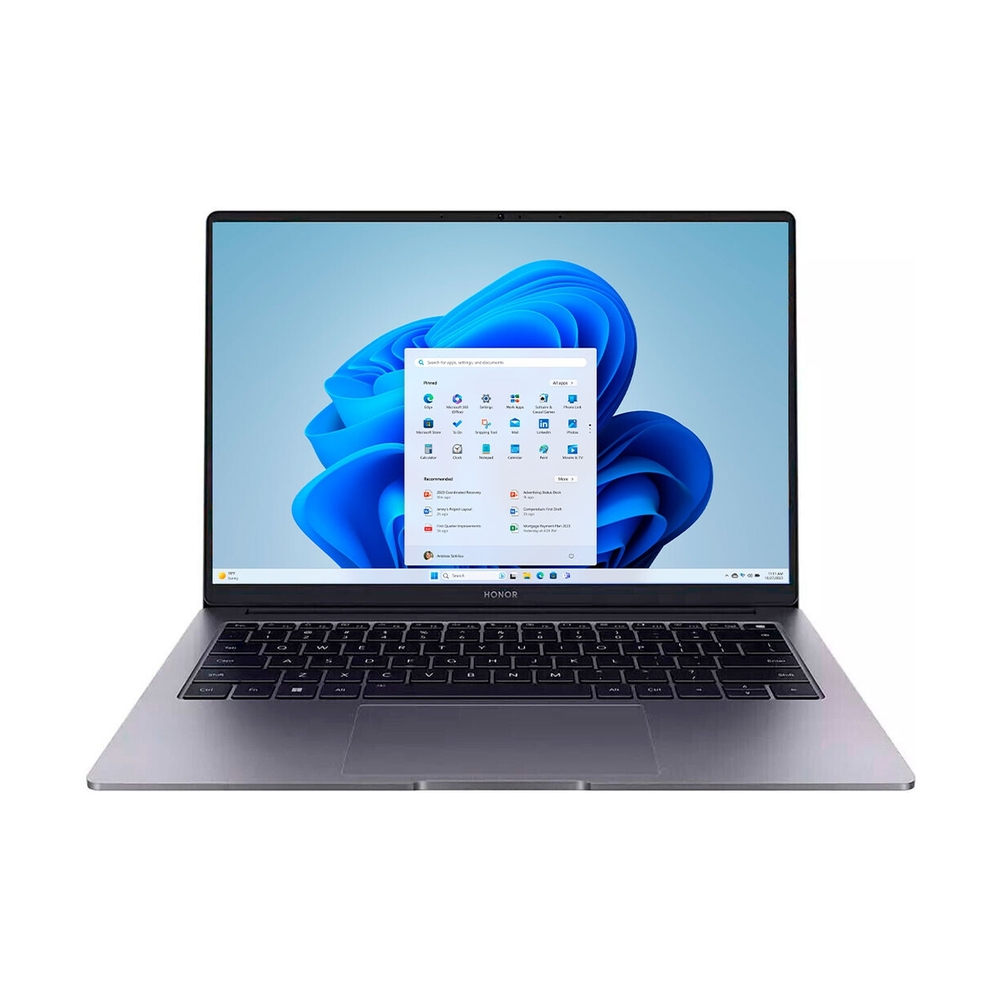Ноутбук Honor MagicBook X 16 BRN-F58 / 8 Gb / 512 Gb / 16" / i5-12450H / Windows 11 / Серый (5301AHGY) - фото
