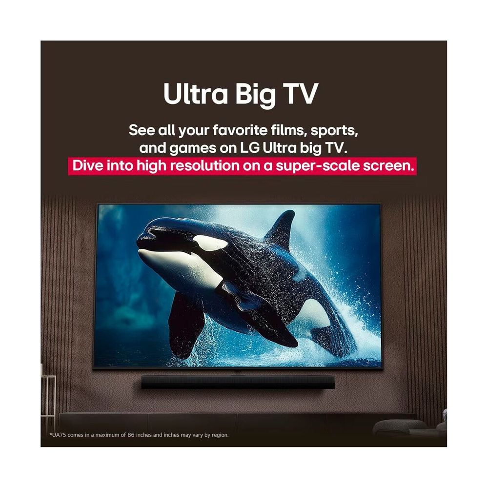 Телевизор LG 86" LED 4K UHD Smart 86UA75009LA - фото 8