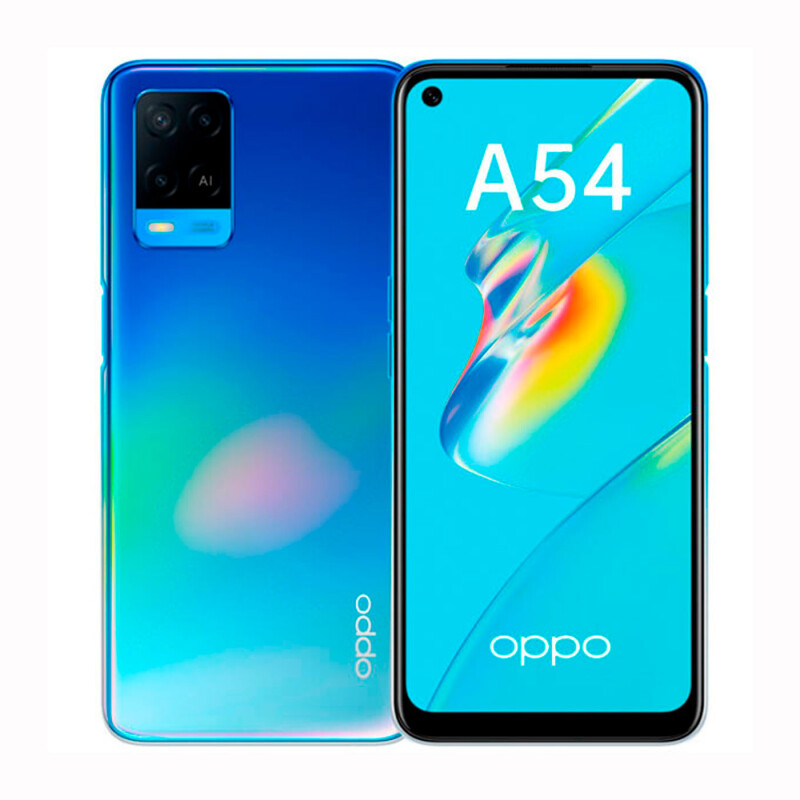 Смартфон OPPO A54 64GB Starry Blue - фото