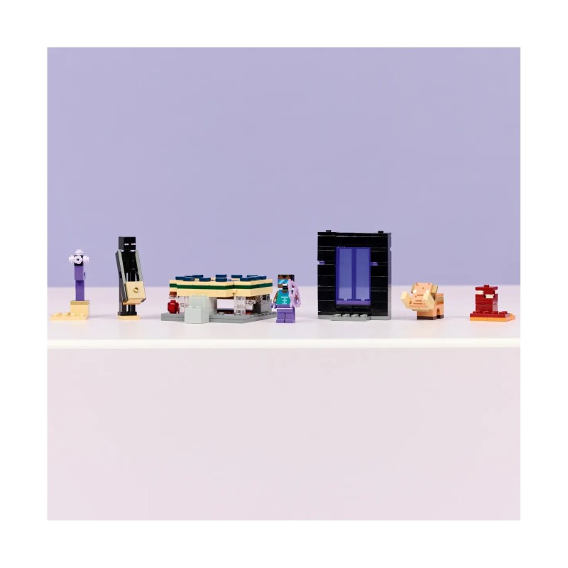 Конструктор Lego 21584 Minecraft Путешествие в портал Нижнего мира и Края - фото 2