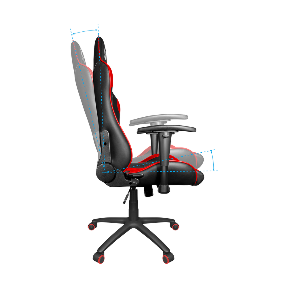 Игровое кресло Defender Devastator CT-365 Красный - фото 4