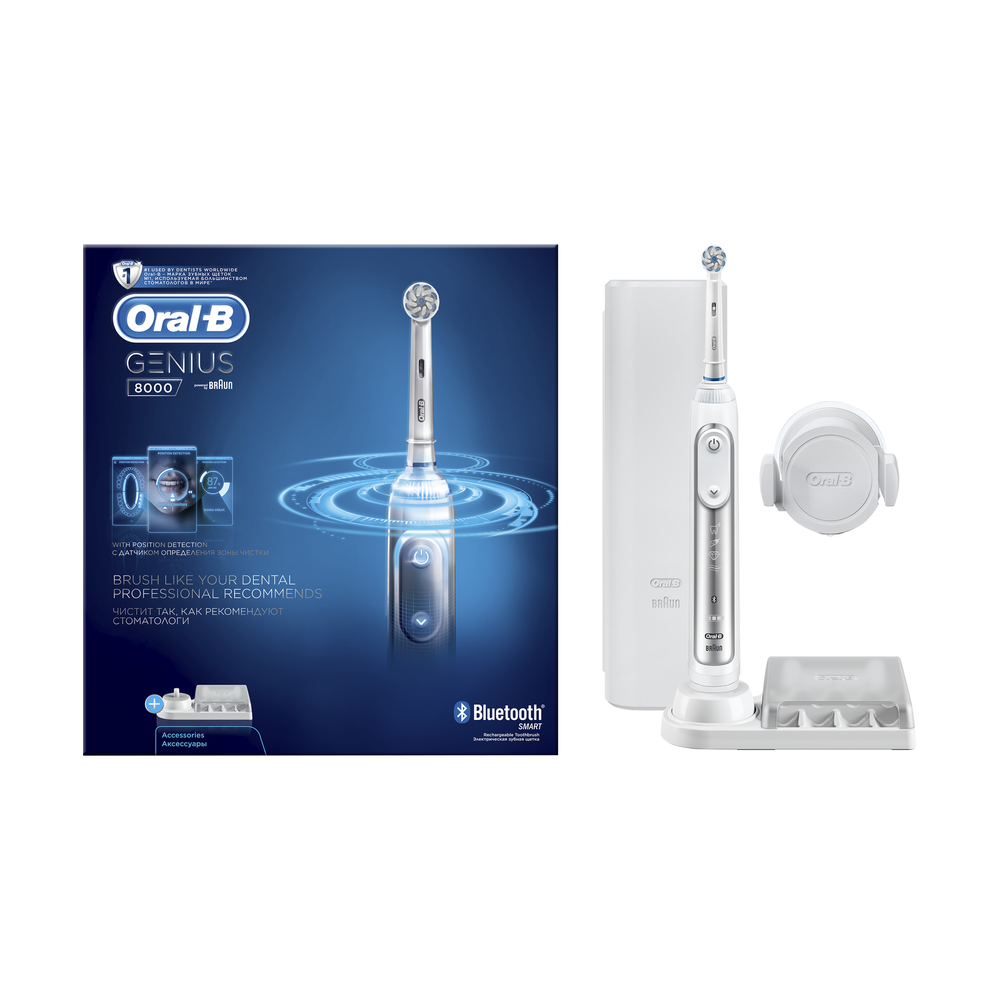 Электрическая зубная щетка Oral-B Genius D701 (80329154) - фото