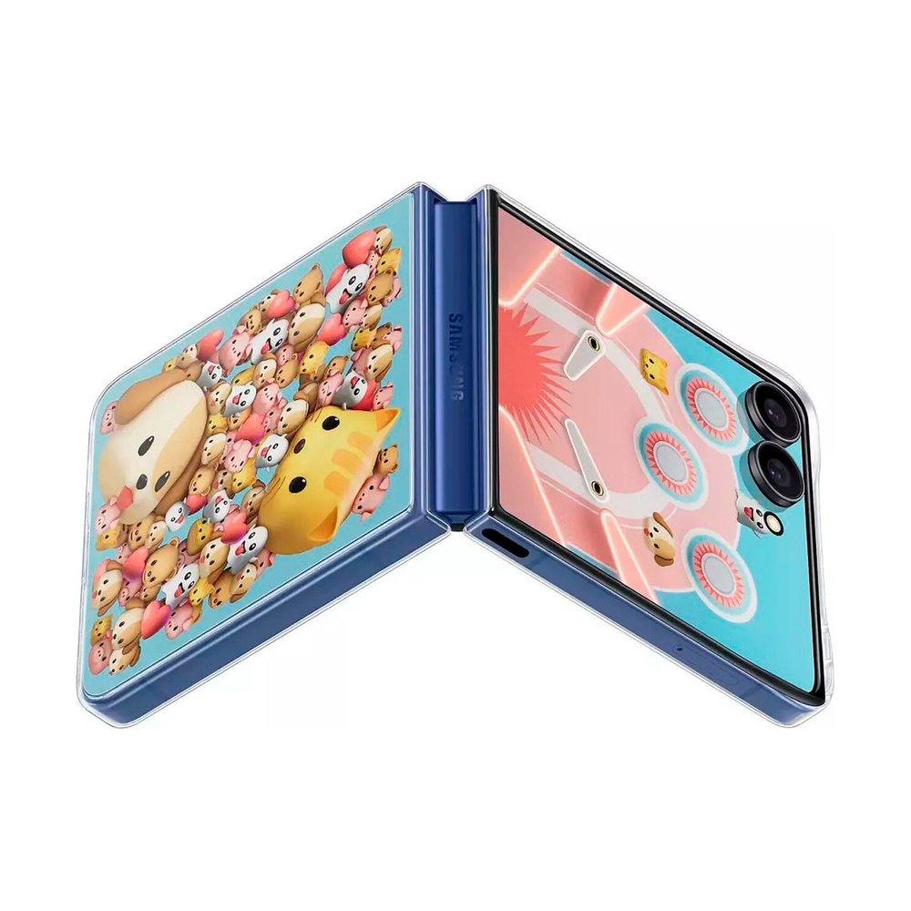 Чехол для смартфона Samsung Flipsuit Case Z Flip7 Transparent (EF-ZF766CTEGRU) - фото 3