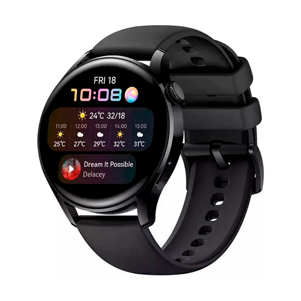Смарт-часы Huawei Watch GT3 Active Black (42mm) (Milo-B19S) - фото