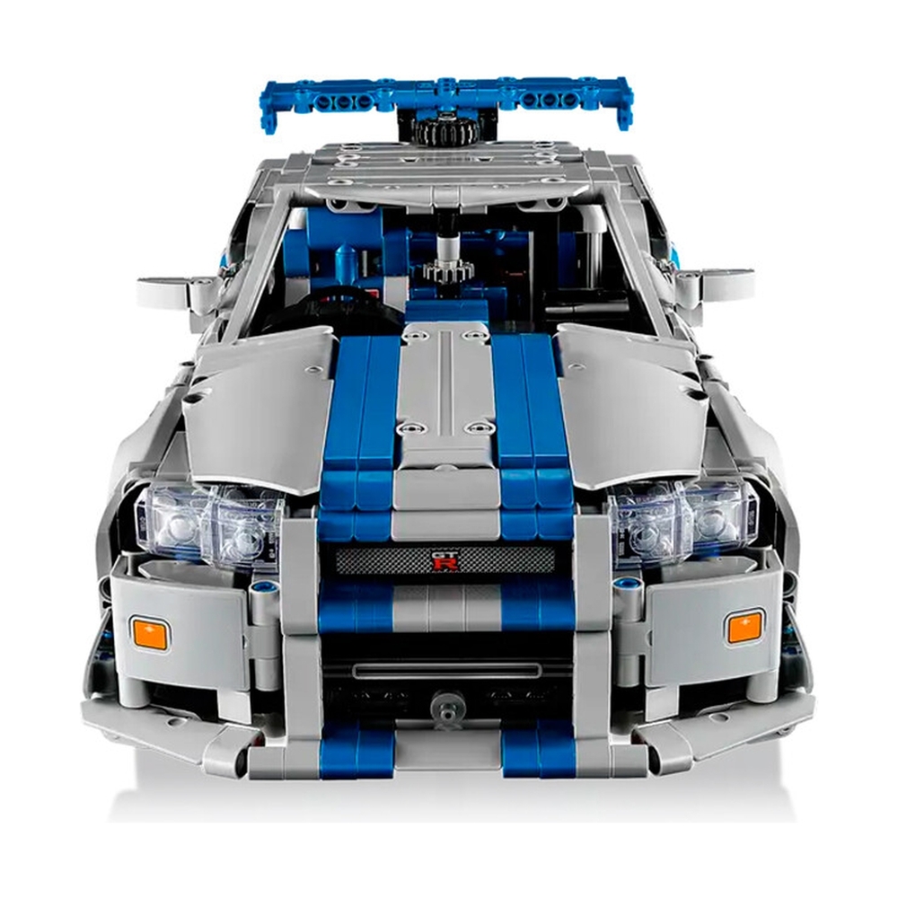 Конструктор Lego Nissan Skyline GT-R (R34) Техник Двойной форсаж: автомобиль 42210 - фото 5