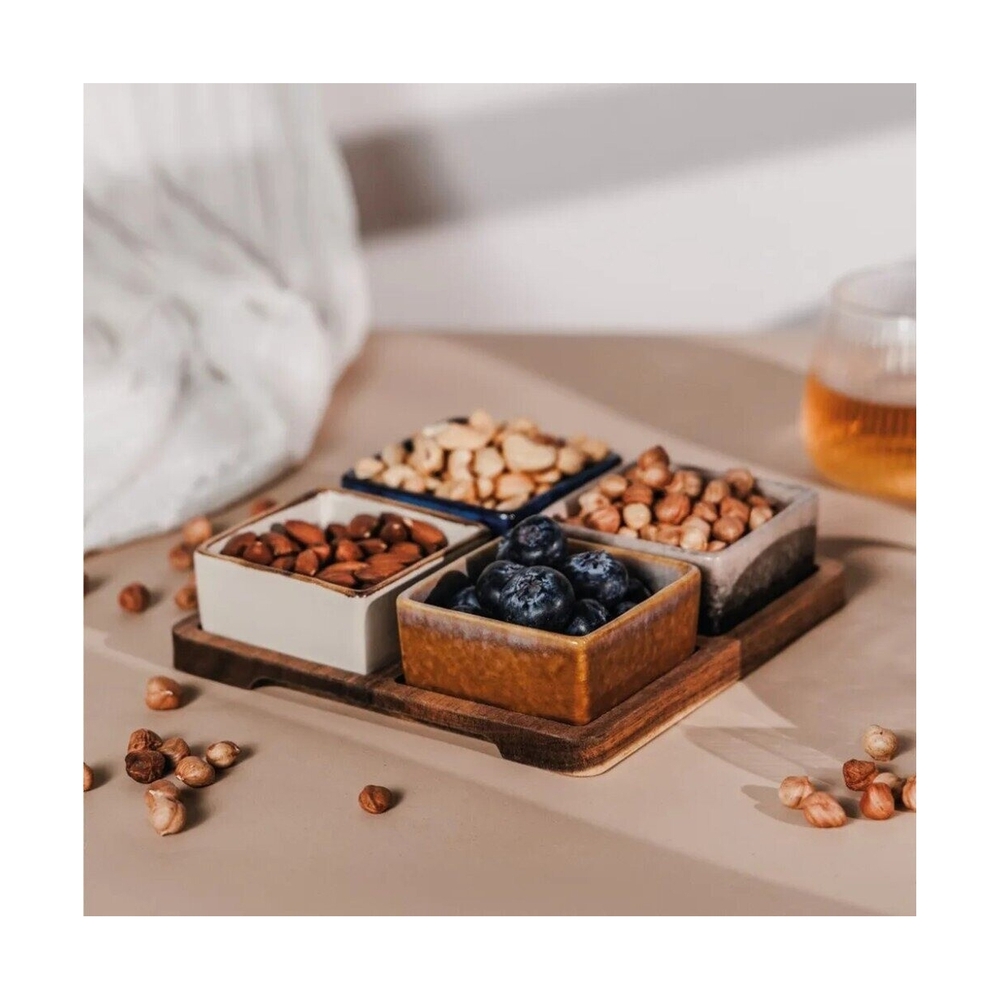 Менажницы 4 шт c подставкой Apollo Breeze BRZ-06 - фото 3