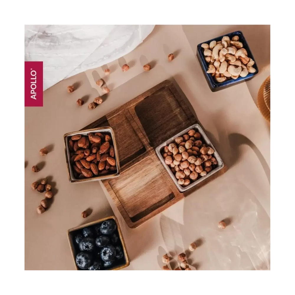 Менажницы 4 шт c подставкой Apollo Breeze BRZ-06 - фото 9