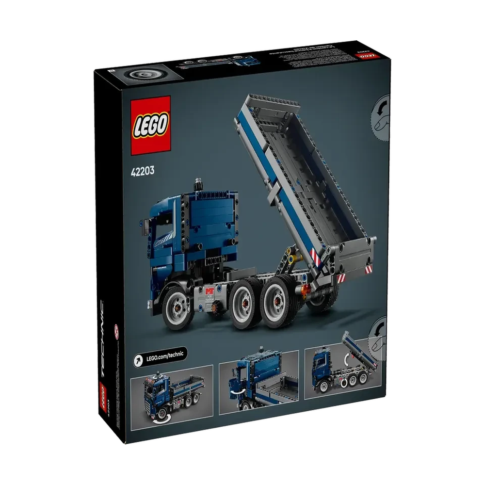 Конструктор Lego Грузовик-самосвал 42203 - фото 6