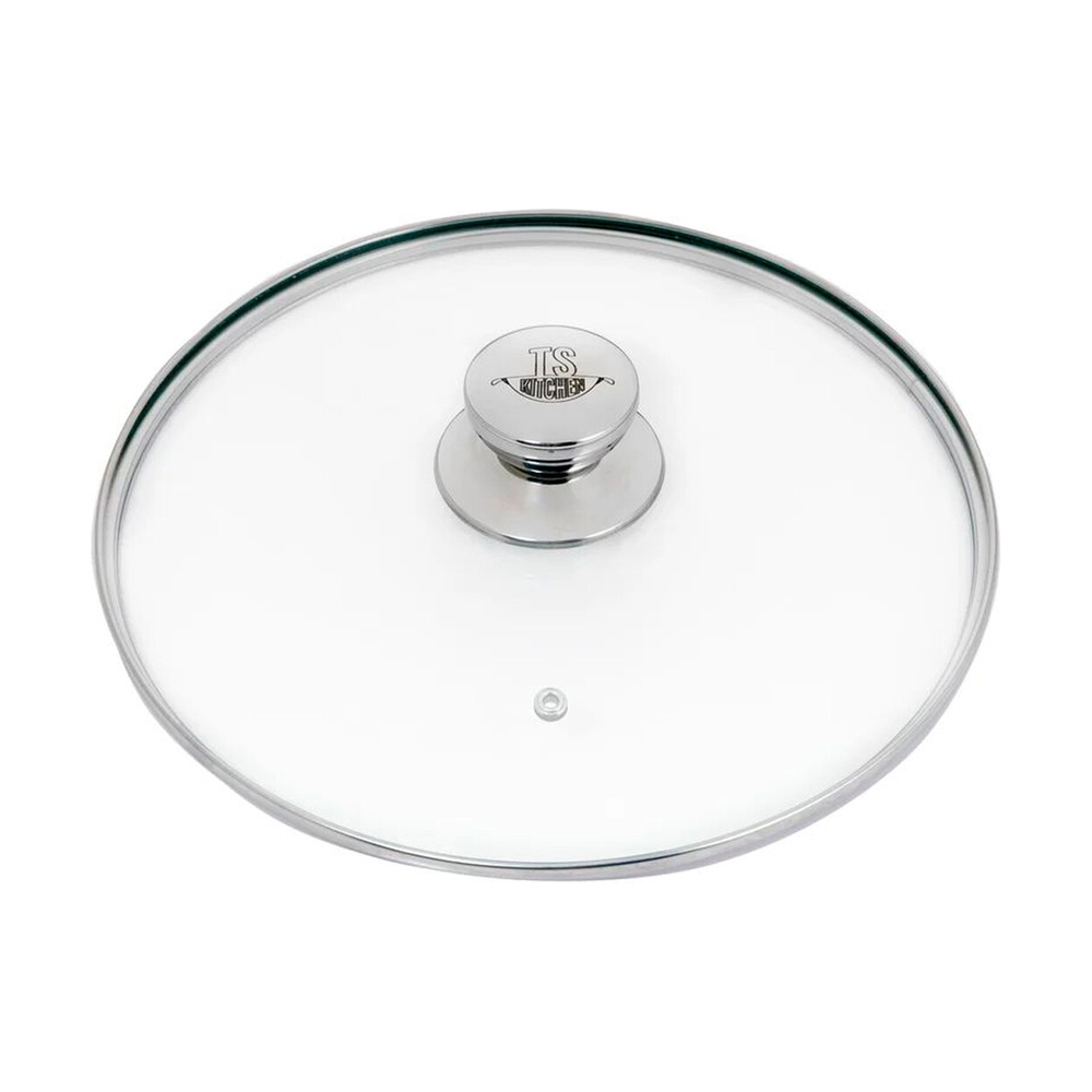 Крышка стеклянная с металл. ручкой 24 см (T5724) TS Kitchen - фото