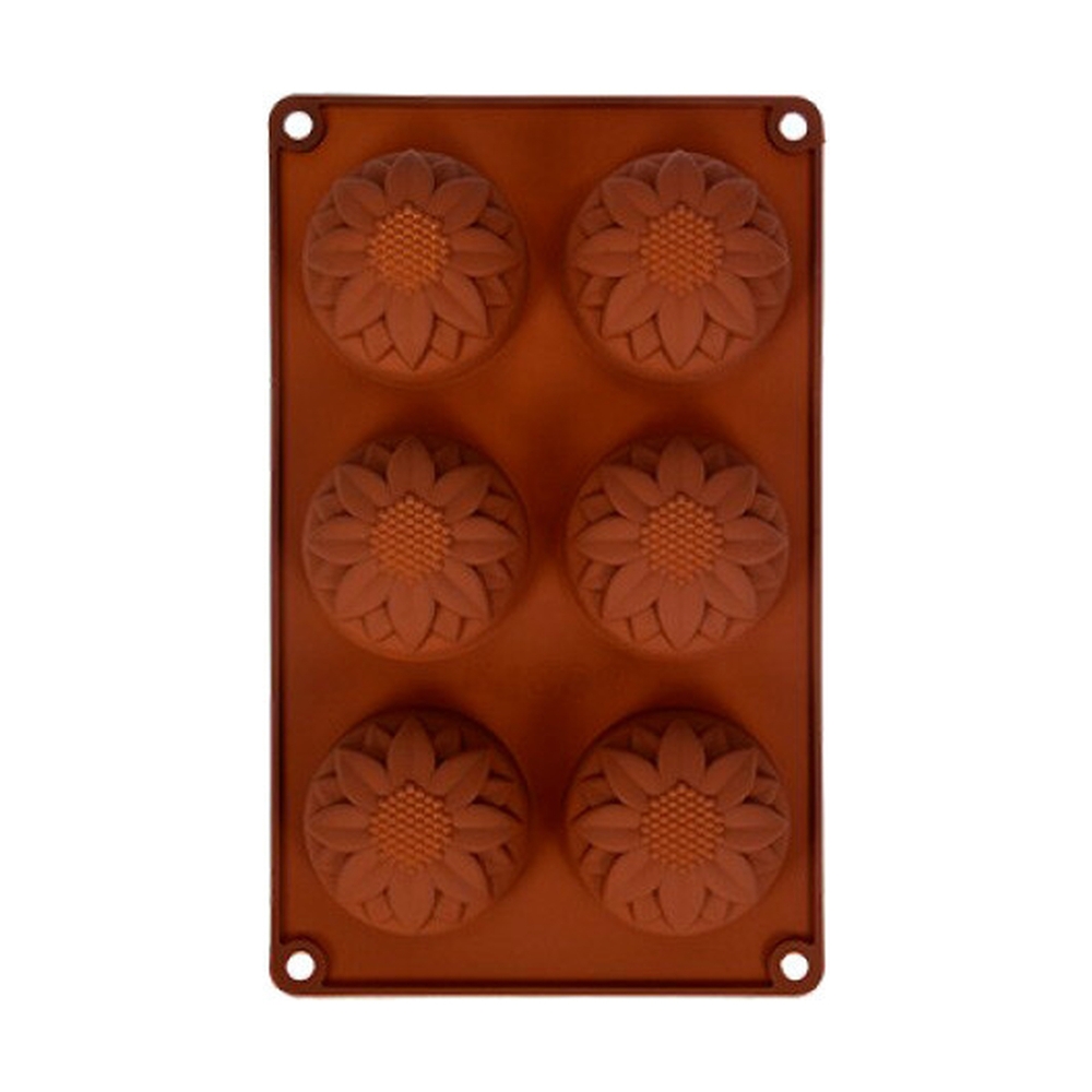 Форма из силикона д/выпечки MARMITON Кексы фигурные, 6 ячеек - фото 10