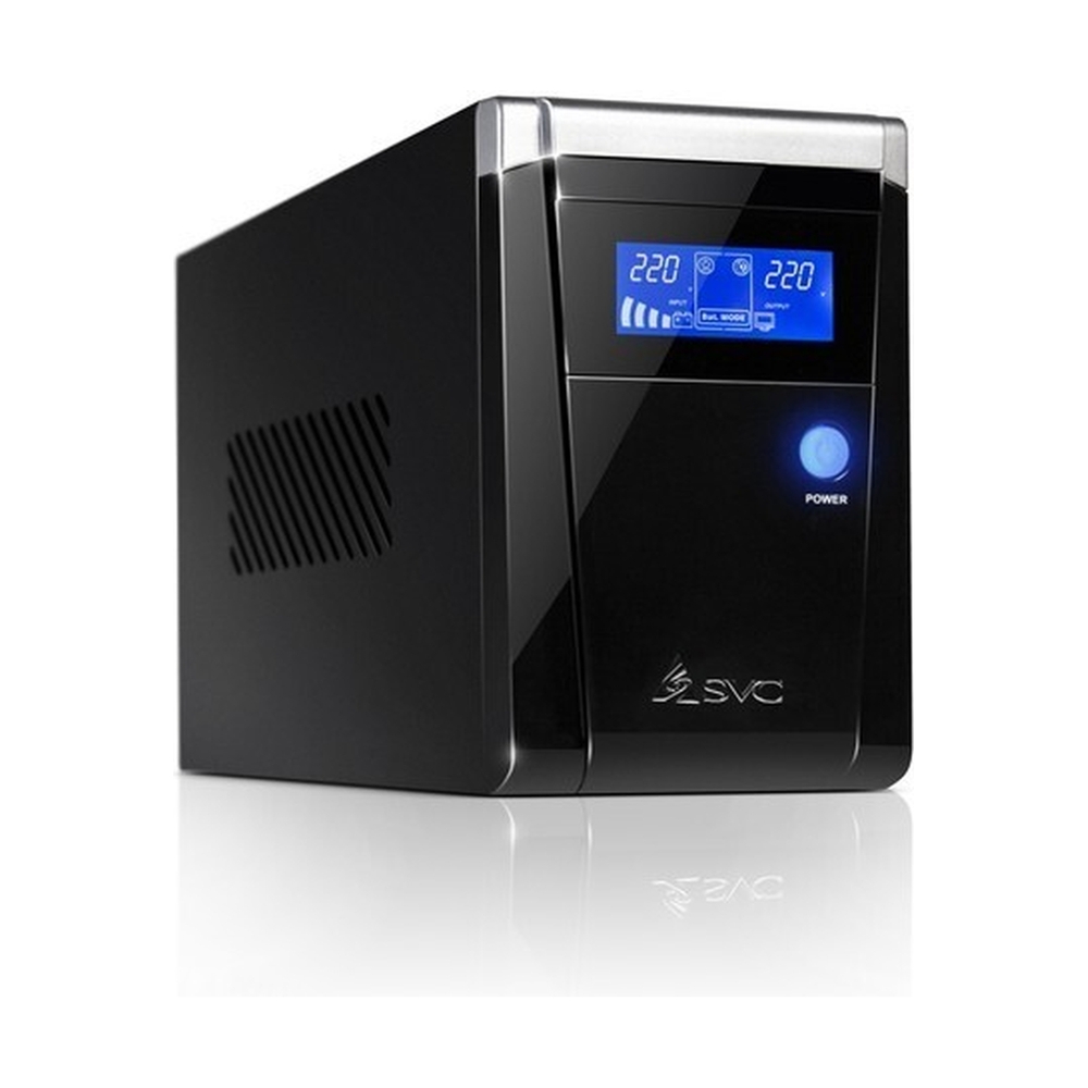 Источники бесперебойного питания SVC V-1500-F LCD - фото