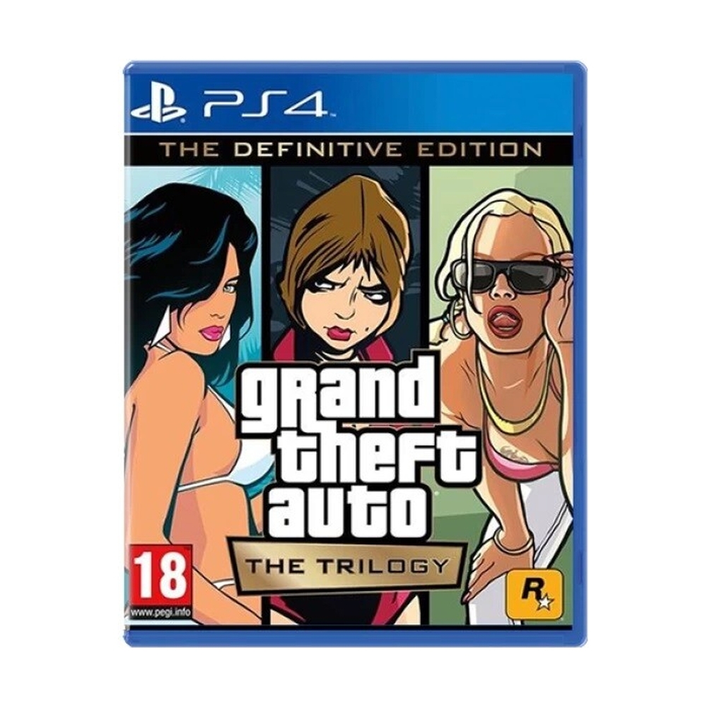 Игра для PS4 Grand Theft Auto The Trilogy Definitive Edition - фото