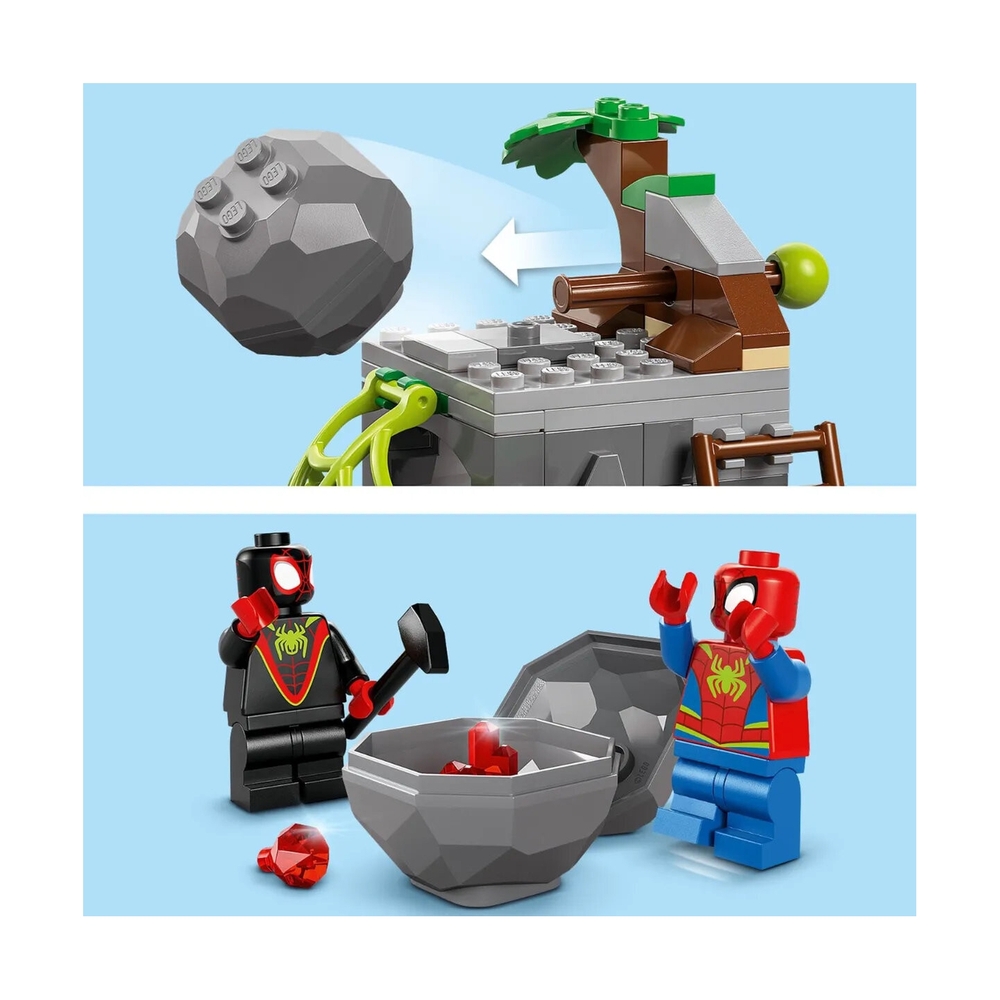 Конструктор Lego 11199 Spidey Спасение на диновездеходе команды Спайди - фото 5