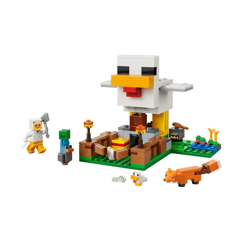 Конструктор Lego 21585 Minecraft Куриная ферма - фото 2