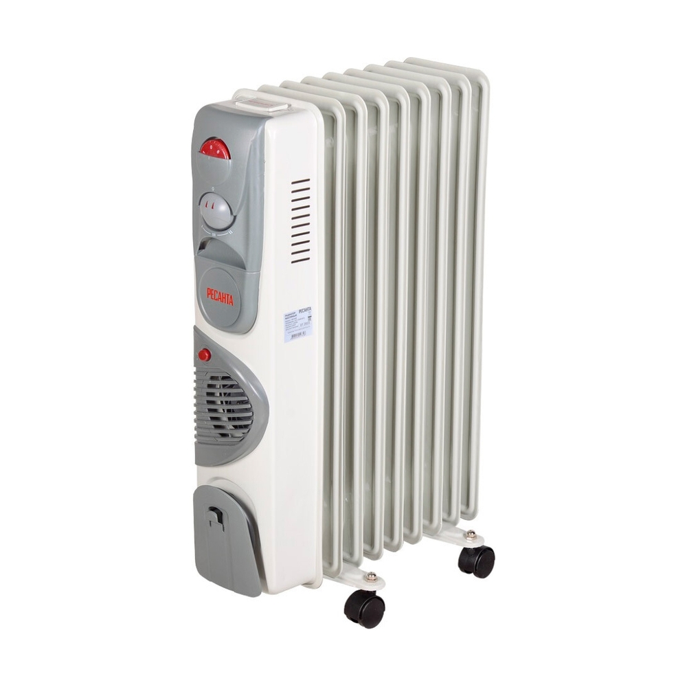 Масляный радиатор РЕСАНТА ОМ-9НВ - фото